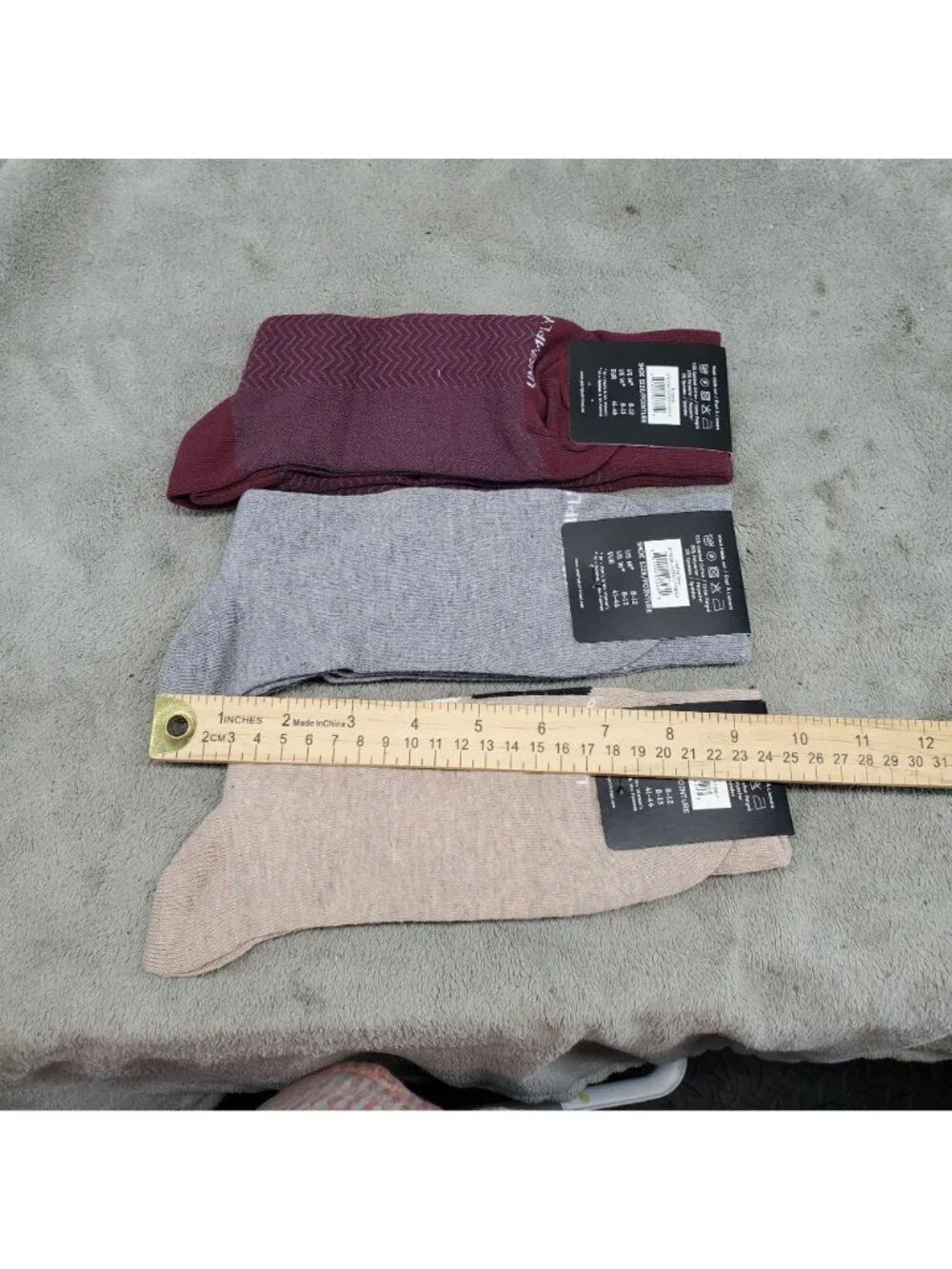 Unsimply Stitched Socks Mens One Size Three Pack of Crew Socks *NWT*
